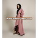 custom dubai abaya wholesale,fancy kaftan abaya dress,pink islamic clothing abaya with lace